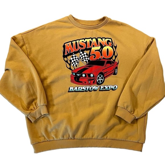 Vintage-style sweater Mustang. - Picture 2 of 3